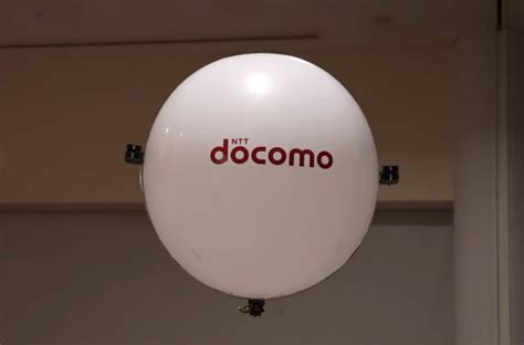 DoCoMo's Silent, Safet Balloon-Based Camera Drones