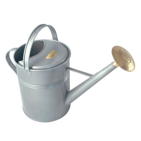 Shop Bosmere 2.3-Gallon Titanium Metal Traditional Watering Can at Lowes.com