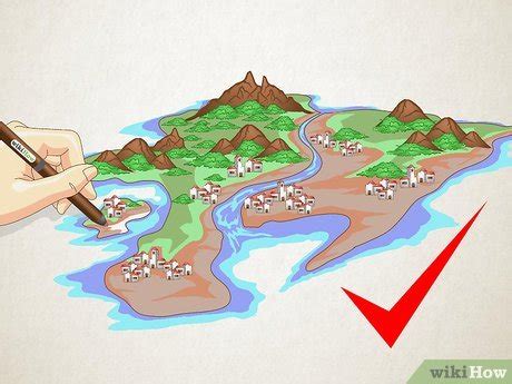 How to Draw a Map of an Imaginary Place: 12 Steps (with Pictures)