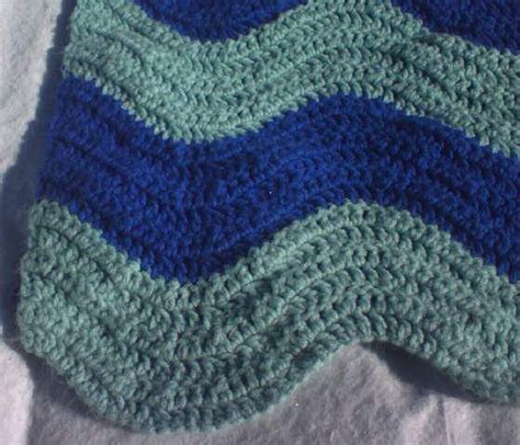 Project Linus, blanket #4: Wave Ripple – Morgan's Handiwork