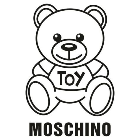 Moschino Bear Logo SVG | Moschino Bear Brand Logo Svg | Fashion company Svg Logo | Moschino Bear ...