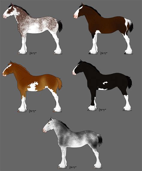 Not yer Budweiser Clydesdale by bovidaeloony on DeviantArt