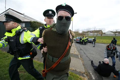 PSNI move in on Lurgan Republican Sinn Fein event - Belfast Live