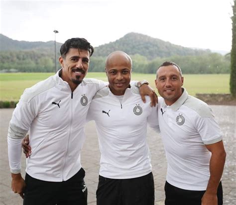 VIDEO: Andre Ayew And Al Sadd Teammates Celebrate Santi Carzola's 37th Birthday