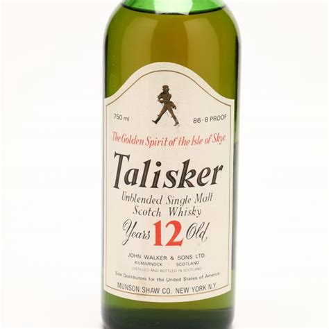 Talisker Scotch Whisky (Lot 1174 - Rare SpiritsDec 1, 2023, 12:00pm)