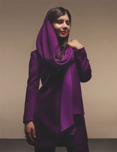 Malala Yousafzai in Vogue UK July 2021 by Nick Knight