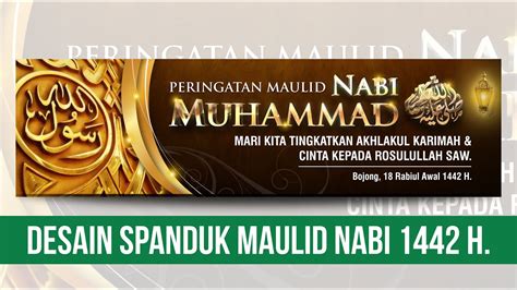 Download Template Desain Spanduk Maulid Nabi Muhammad Saw Coreldraw | HOT SEXY GIRL