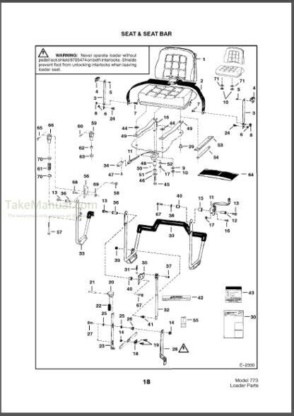 Bobcat 773 Parts Catalog Skid Steer Loader 6724065 – TakeManual.com