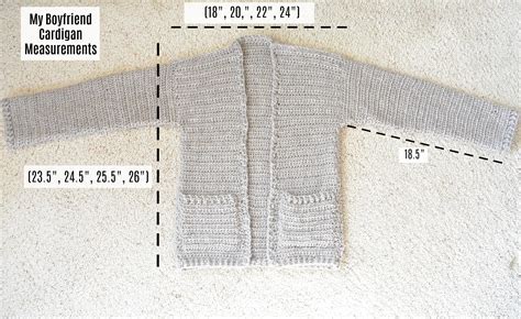 Free Crochet Pattern Boyfriend Sweater