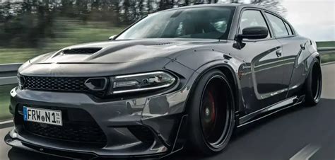 Dodge Charger SRT Hellcat Gets a Widebody Tuneup Overseas