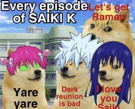 every episode of saiki k in 2021 | Anime funny, Funny anime pics, Anime memes funny