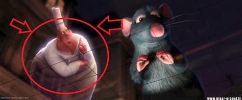 SPOOKYFACT: Some people believe Chef Gusteau in the movie Ratatouille is a ghost. He is in-fact ...