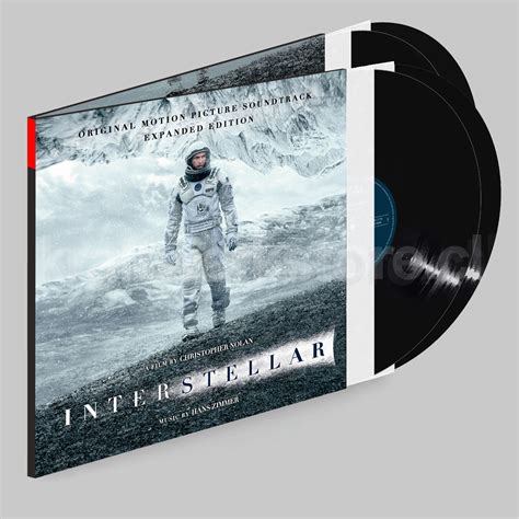 Hans Zimmer: INTERSTELLAR (Original Motion Picture Soundtrack). 4LP Vinilo Expanded Edition ...