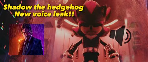 SHADOW THE HEDGEHOG VOICE LINE LEAKED FOR THE NEW SONIC 3 MOVIE! : r ...