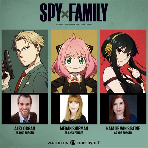 Share more than 159 spy family anime cast latest - in.eteachers