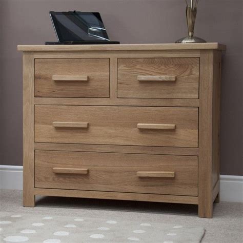 Opus Solid Oak 4 Drawer Chest | Solid oak furniture, Oak bedroom ...