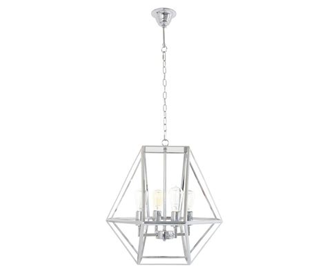 Vaille 4 Light Pendant in Chrome | Beacon Lighting | Chrome pendant ...