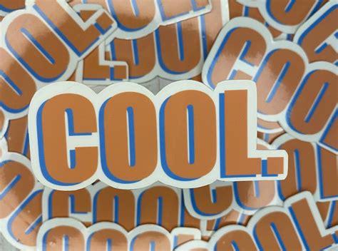 Cool Sticker Quote Sticker Laptop Sticker Vinyl Sticker | Etsy