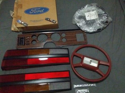 Got my firts Ford Mustang OEM NOS replacement parts. Interior color is ...