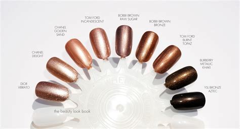 Color Focus | Bronze and Metallic Nail Lacquers - The Beauty Look Book