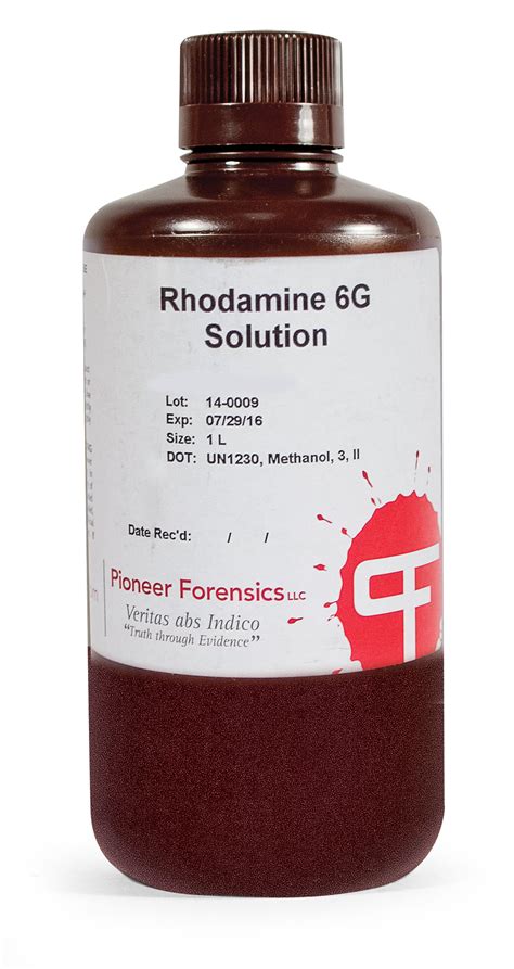 Latent Print Development - Rhodamine 6G Dye Stain - A-PF045