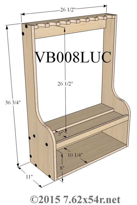 Vertical Gun Rack Plans Free Printable - Image to u