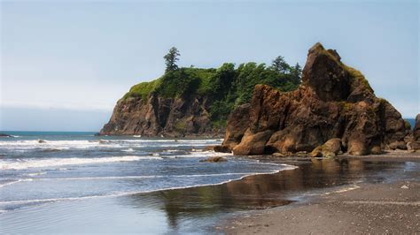 Ruby Beach at Olympic National Park, Washington