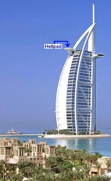 Helipad Structure of Burj Al Arab