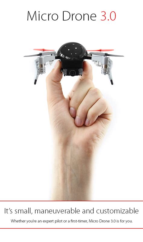 Micro Drone 3.0: Flight in the Palm of Your Hand | Indiegogo