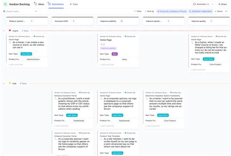 Kanban for Software Development | Template by ClickUp™