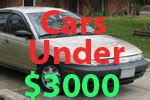 Used Cars Under 3000 Dollars for Sale – Buy Cheap Car Less Than $3000