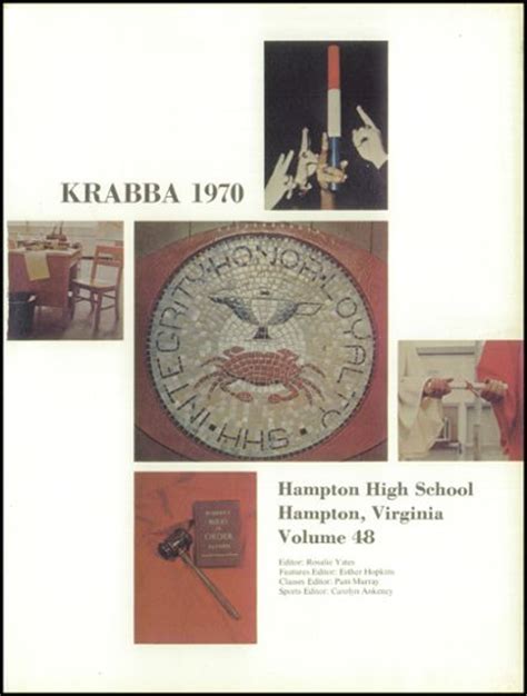 Explore 1970 Hampton High School Yearbook, Hampton VA - Classmates