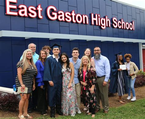 The Faces of the 2023 East Gaston High School Commencement