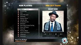 NBA 2K11 Soundtrack - YouTube