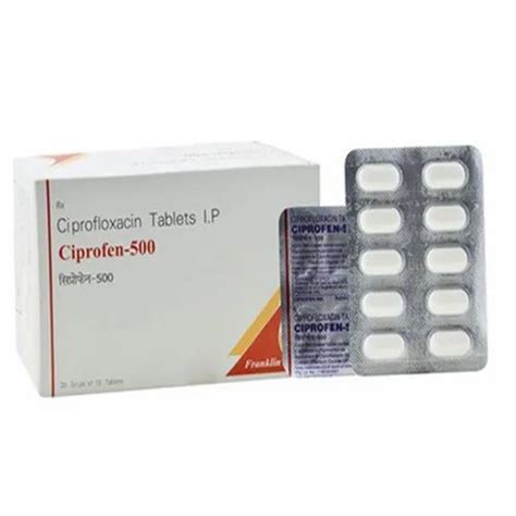 Ciprofloxacin 500 mg español — entrega el mismo día