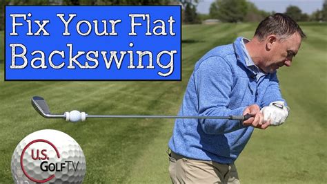 The Flat Backswing Fix - Get Your Golf Swing in the Slot! - YouTube