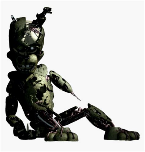 William Afton - Salvage Springtrap Full Body, HD Png Download - kindpng