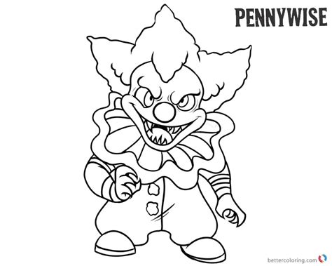 Pennywise Coloring Pages