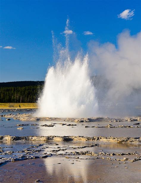 Great Fountain Geyser Photograph by Greg Norrell - Fine Art America