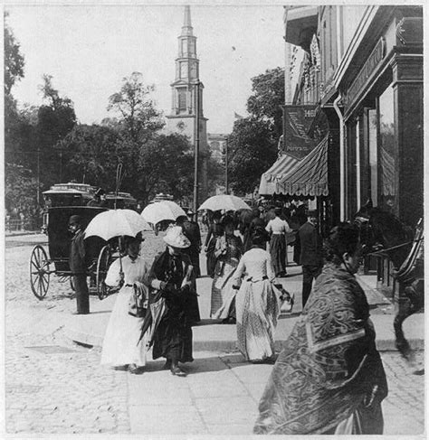 Tremont Street, Boston, Mass, circa 1891 | Boston history, Boston ...