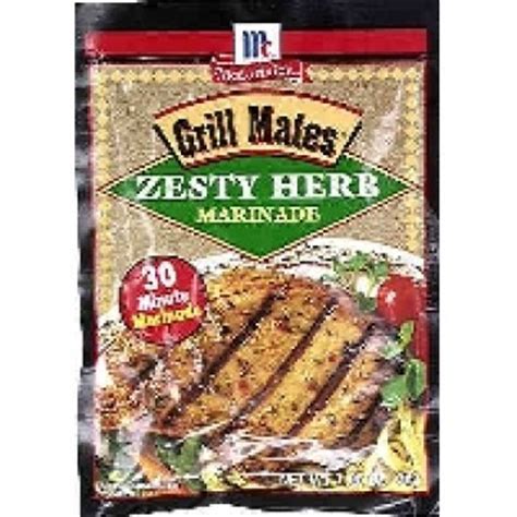 McCormick Grill Mates Marinade Zesty Herb