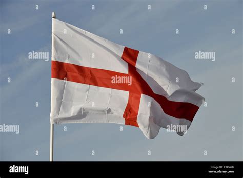 St George flag Stock Photo - Alamy