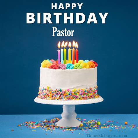 100+ HD Happy Birthday Pastor Cake Images And Wishes