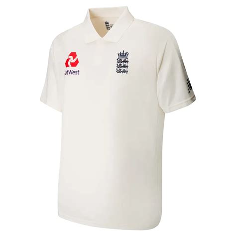 New Balance Replica England Test Cricket Shirt