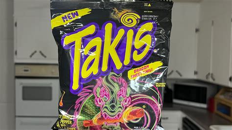 Trying Takis dragon sweet chili chip review - YouTube