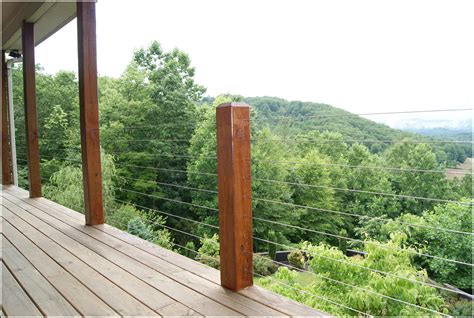 horizontal cable deck railing systems – Railings Design Resources