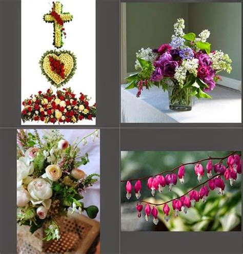 Impressive Bleeding Heart Flower Arrangement - Kind Of Flower