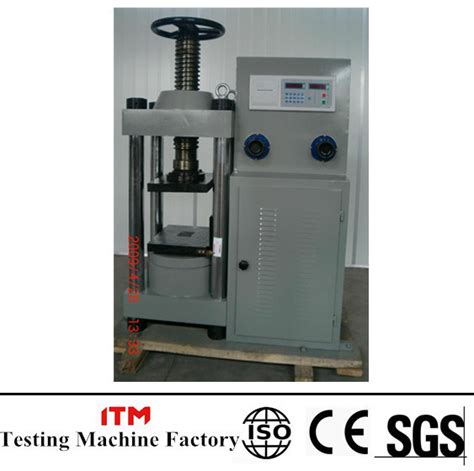 calibration of compression testing machine