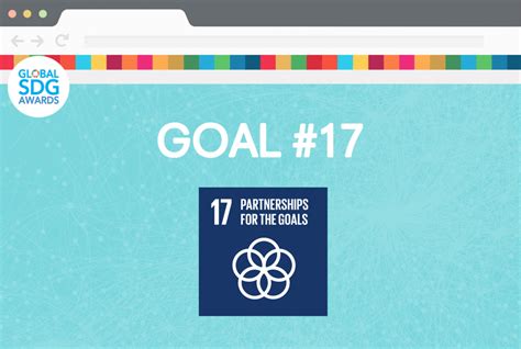 SDG #17: Partnerships For The Goals — Global SDG Awards