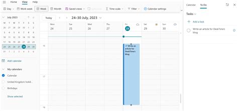 9 Outlook Calendar tips and tricks for beginners | DeskTime Blog